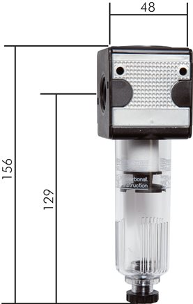 Exemplarische Darstellung: Filter - Multifix-Baureihe